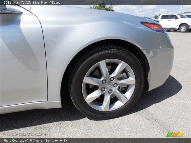 Silver Moon / Ebony 2012 Acura TL 3.5