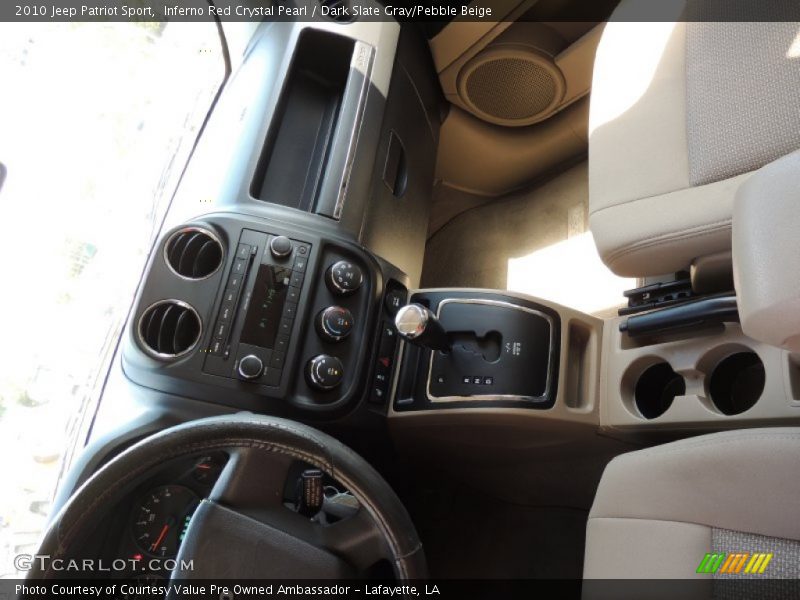 Inferno Red Crystal Pearl / Dark Slate Gray/Pebble Beige 2010 Jeep Patriot Sport