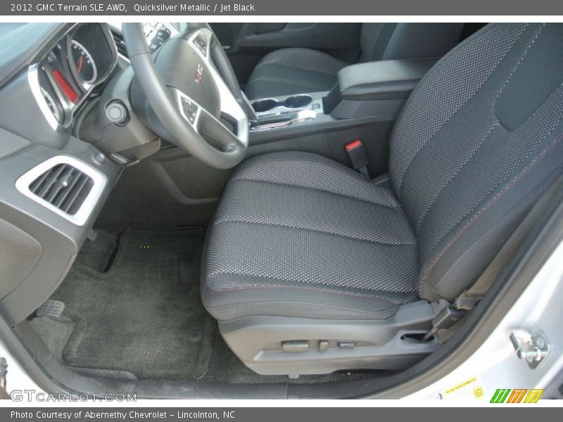 Quicksilver Metallic / Jet Black 2012 GMC Terrain SLE AWD