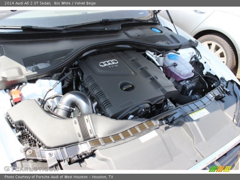 Ibis White / Velvet Beige 2014 Audi A6 2.0T Sedan