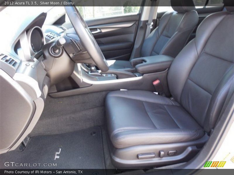 Silver Moon / Ebony 2012 Acura TL 3.5