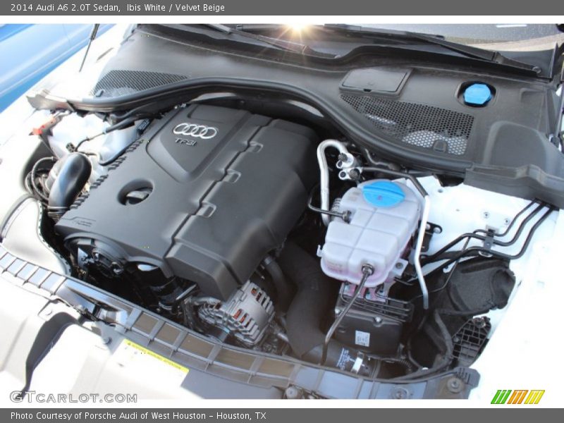 Ibis White / Velvet Beige 2014 Audi A6 2.0T Sedan