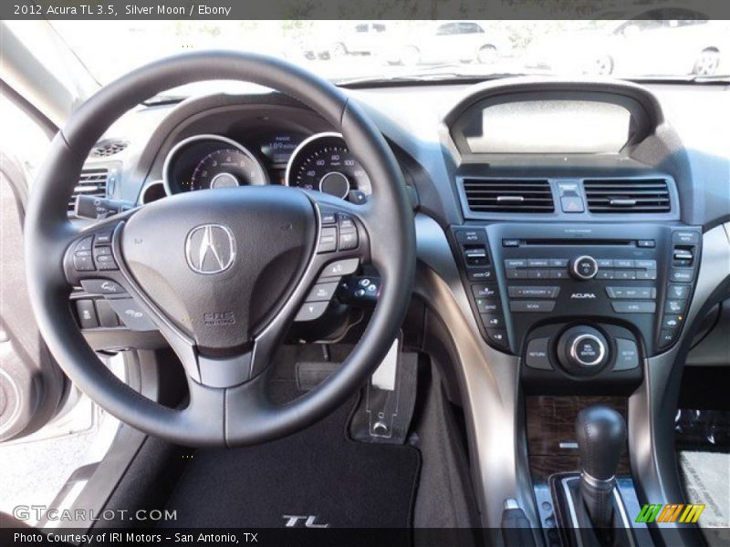 Silver Moon / Ebony 2012 Acura TL 3.5