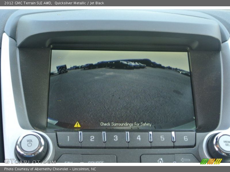 Quicksilver Metallic / Jet Black 2012 GMC Terrain SLE AWD