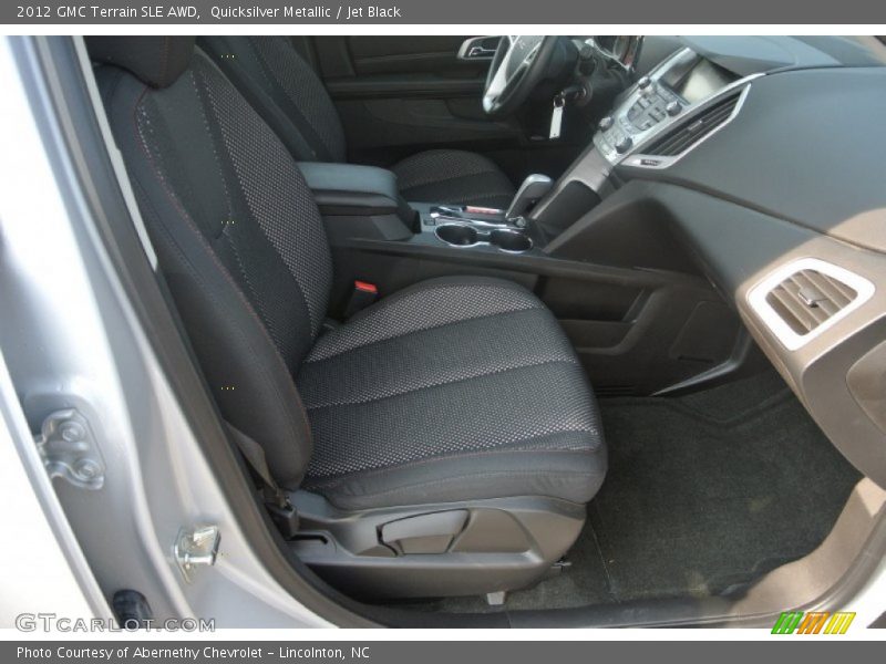 Quicksilver Metallic / Jet Black 2012 GMC Terrain SLE AWD