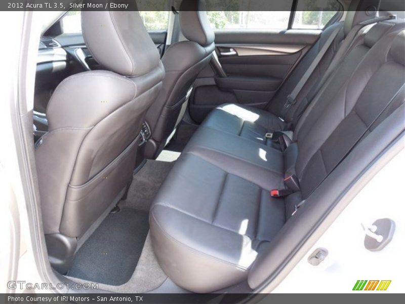 Silver Moon / Ebony 2012 Acura TL 3.5