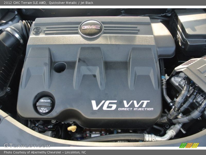 Quicksilver Metallic / Jet Black 2012 GMC Terrain SLE AWD