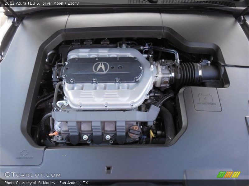 Silver Moon / Ebony 2012 Acura TL 3.5