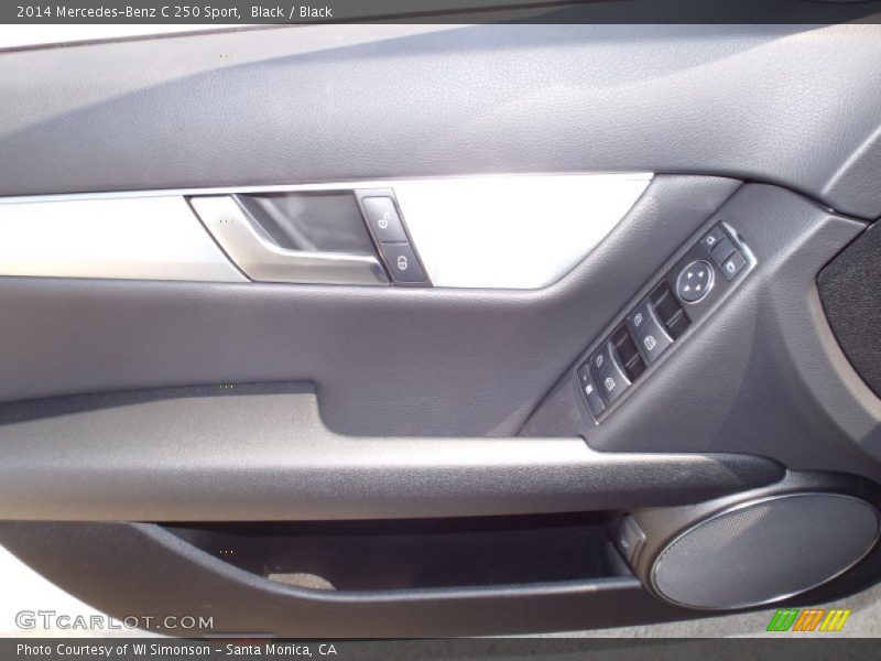 Black / Black 2014 Mercedes-Benz C 250 Sport