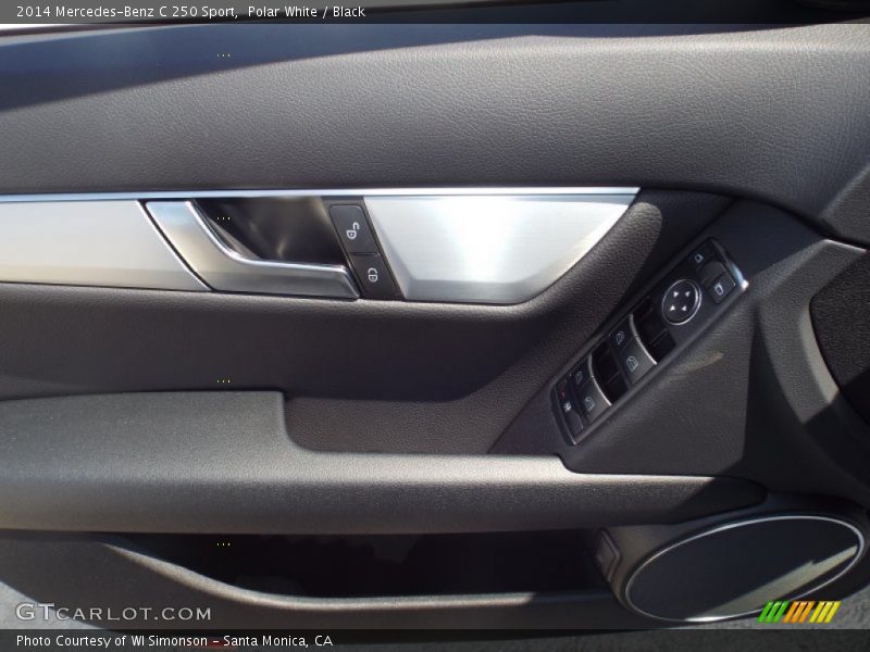 Polar White / Black 2014 Mercedes-Benz C 250 Sport