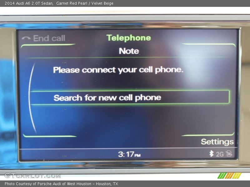 Garnet Red Pearl / Velvet Beige 2014 Audi A6 2.0T Sedan