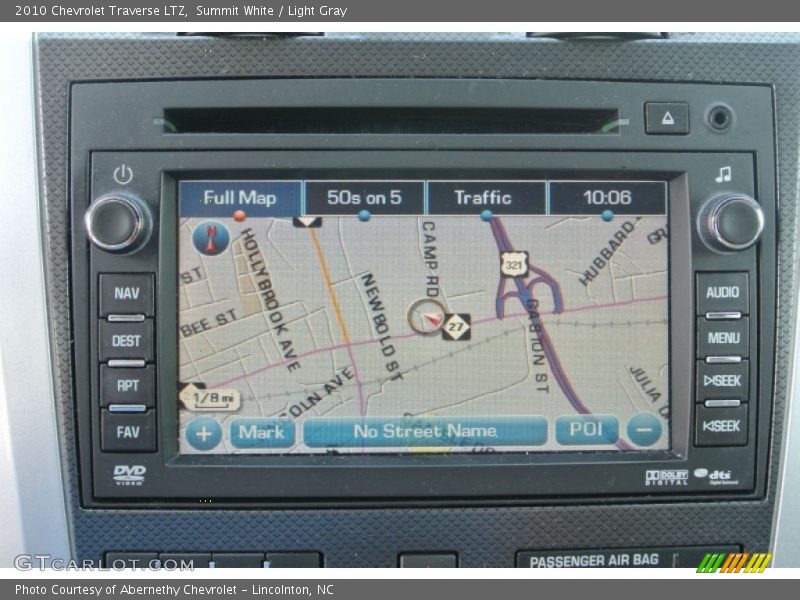 Summit White / Light Gray 2010 Chevrolet Traverse LTZ