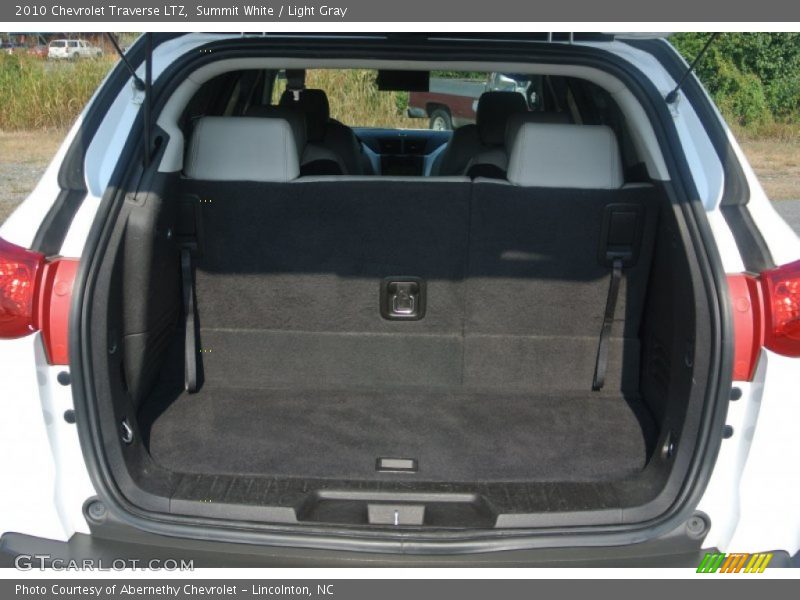 Summit White / Light Gray 2010 Chevrolet Traverse LTZ