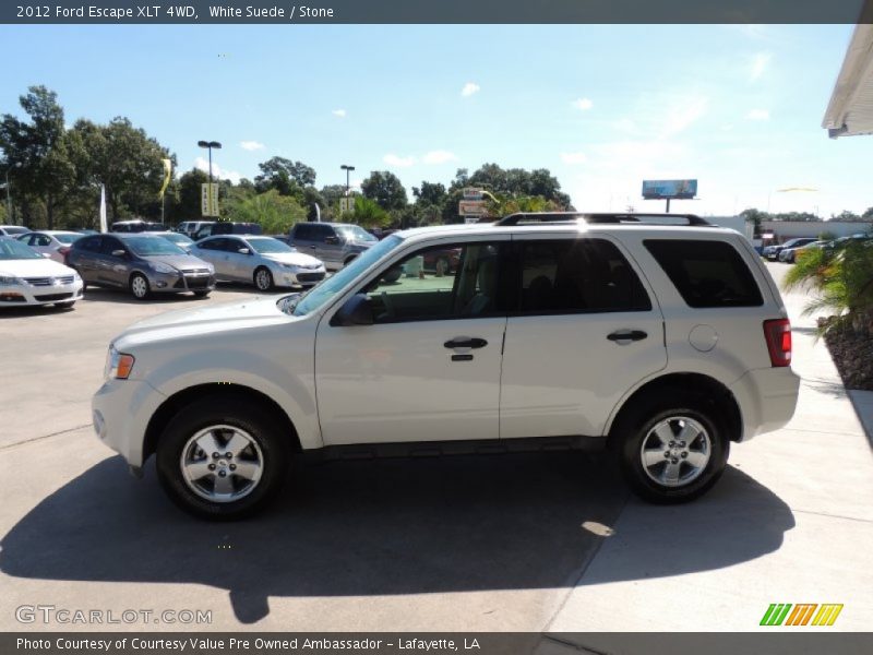 White Suede / Stone 2012 Ford Escape XLT 4WD