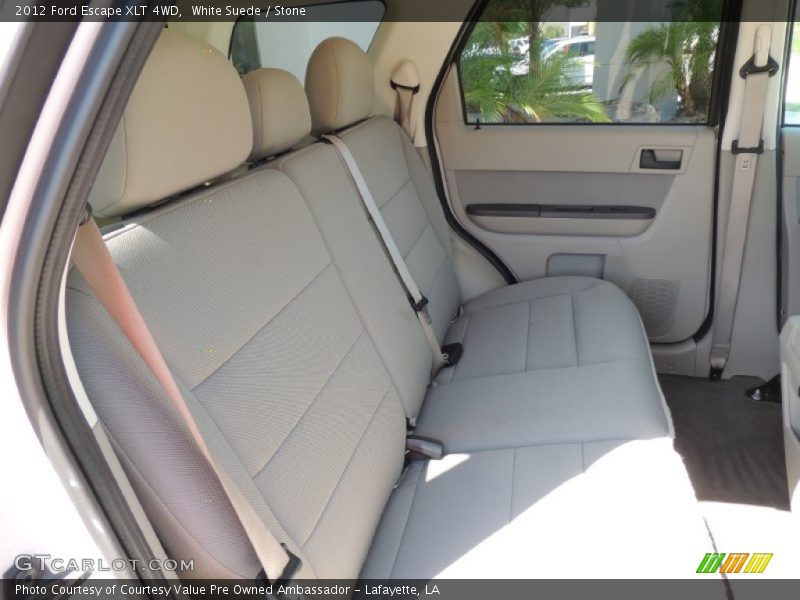 White Suede / Stone 2012 Ford Escape XLT 4WD