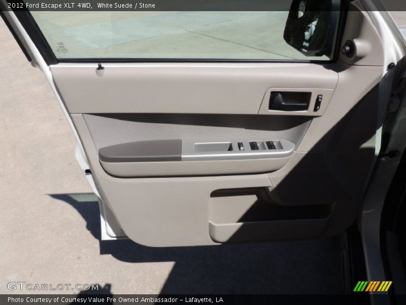 White Suede / Stone 2012 Ford Escape XLT 4WD