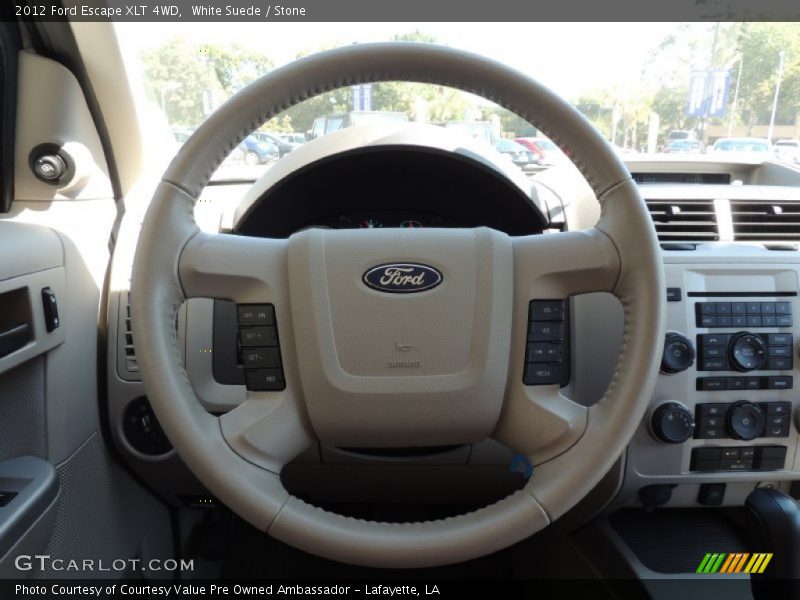 White Suede / Stone 2012 Ford Escape XLT 4WD