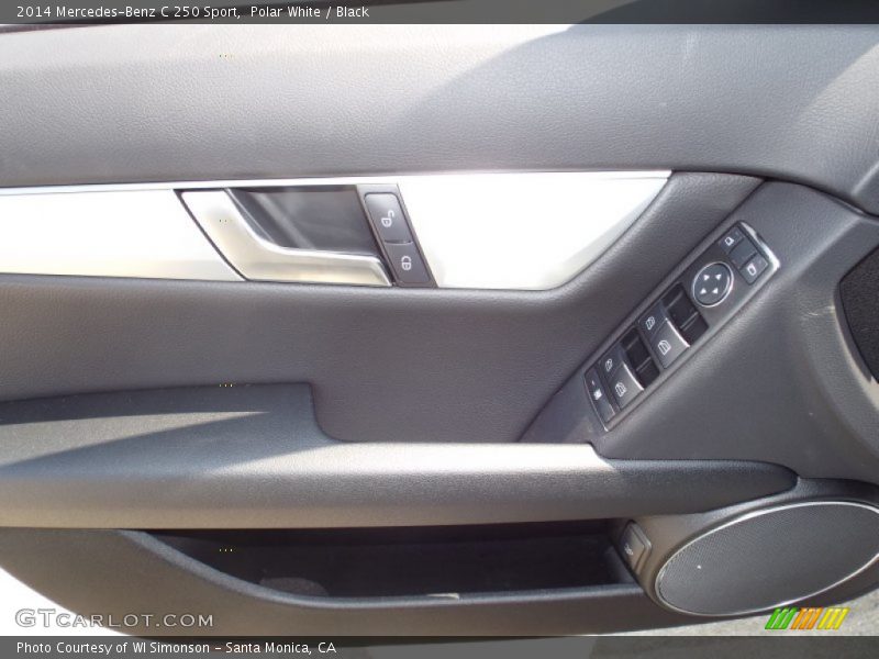 Polar White / Black 2014 Mercedes-Benz C 250 Sport