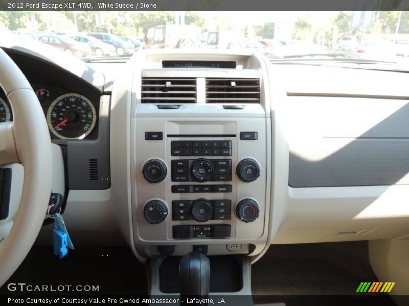 White Suede / Stone 2012 Ford Escape XLT 4WD