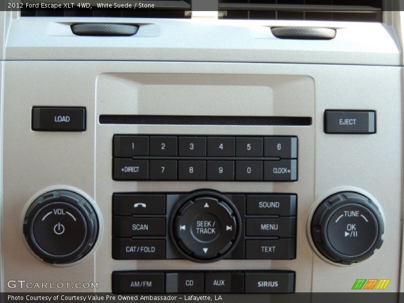 White Suede / Stone 2012 Ford Escape XLT 4WD
