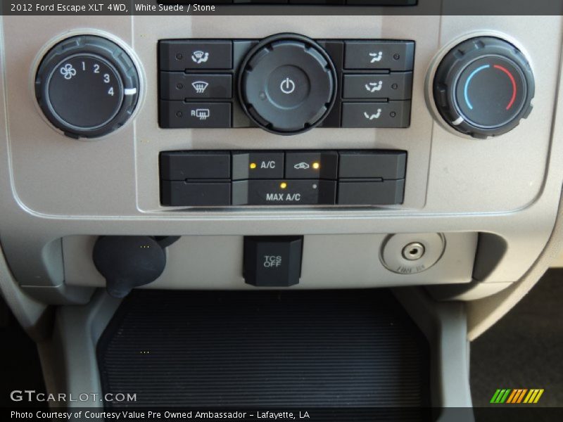 White Suede / Stone 2012 Ford Escape XLT 4WD