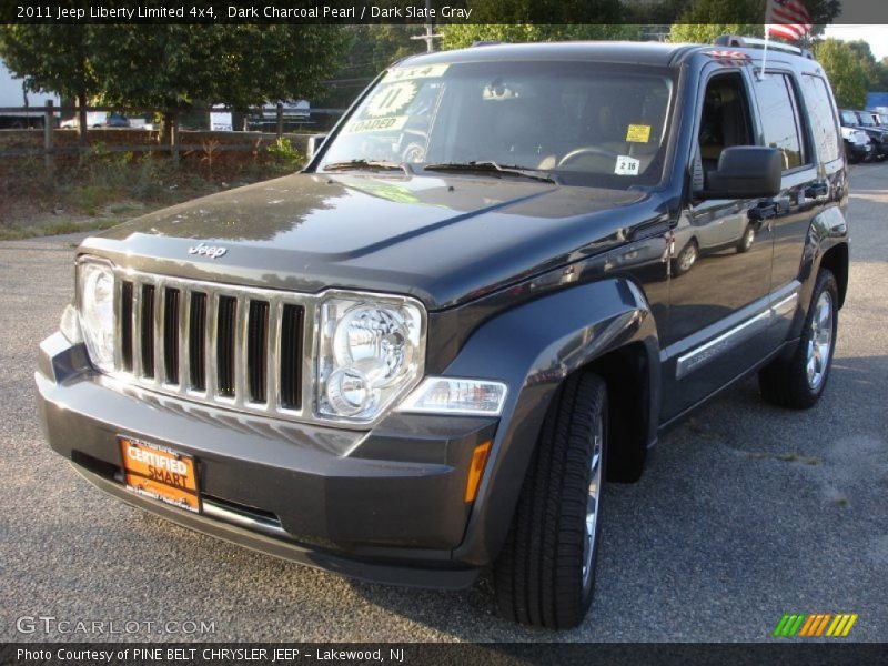Dark Charcoal Pearl / Dark Slate Gray 2011 Jeep Liberty Limited 4x4
