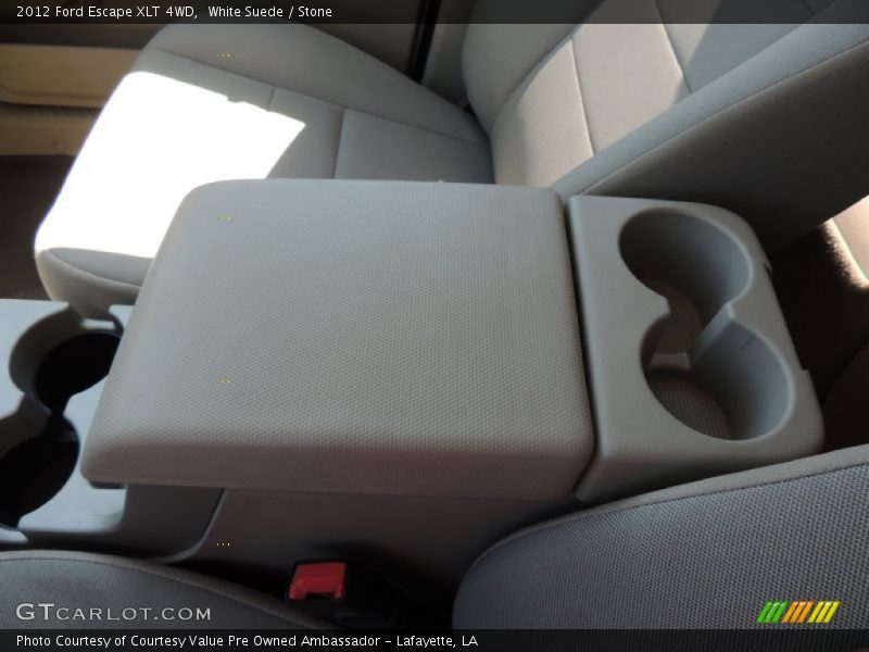 White Suede / Stone 2012 Ford Escape XLT 4WD