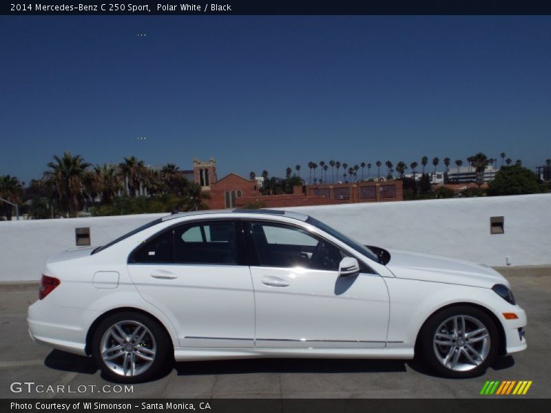 Polar White / Black 2014 Mercedes-Benz C 250 Sport