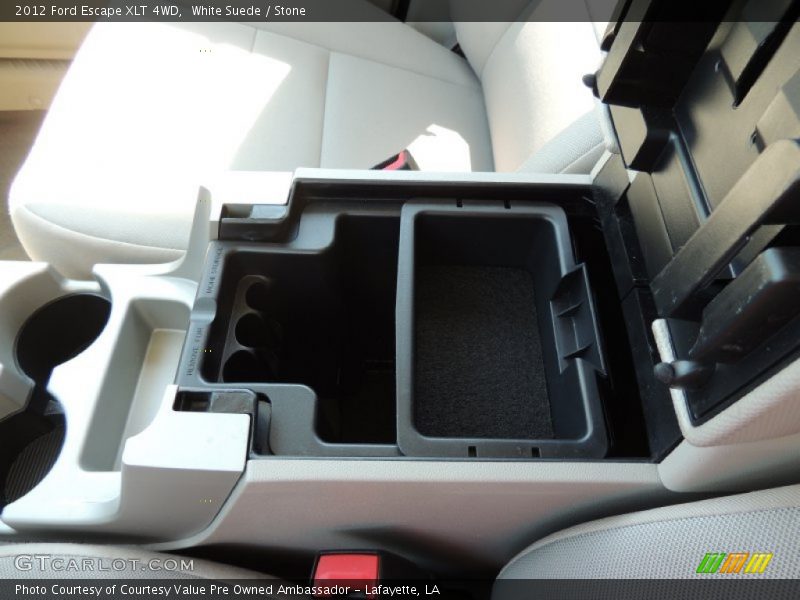 White Suede / Stone 2012 Ford Escape XLT 4WD