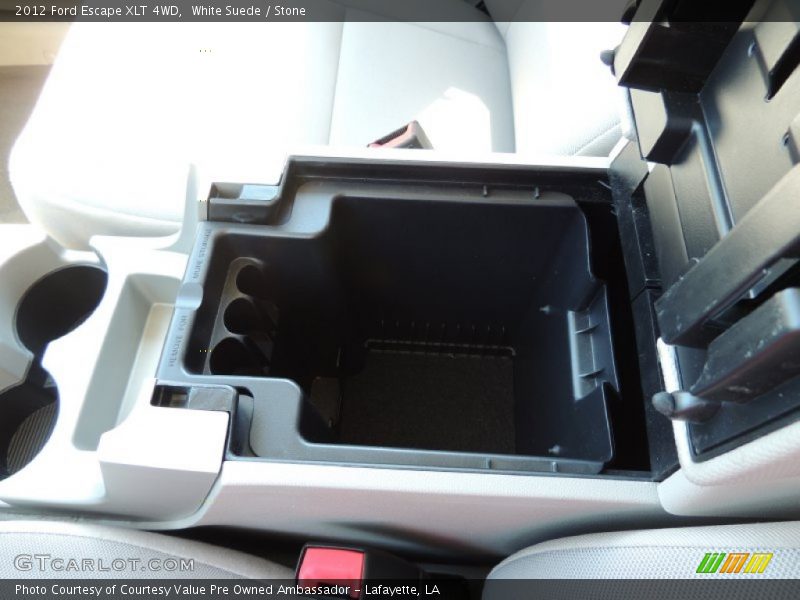 White Suede / Stone 2012 Ford Escape XLT 4WD