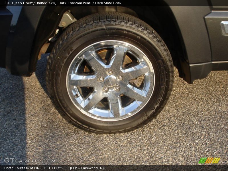Dark Charcoal Pearl / Dark Slate Gray 2011 Jeep Liberty Limited 4x4