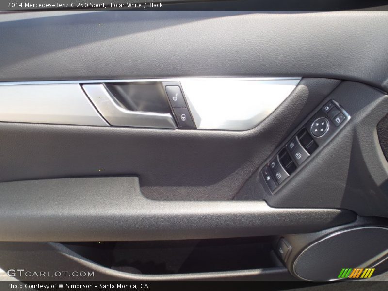 Polar White / Black 2014 Mercedes-Benz C 250 Sport