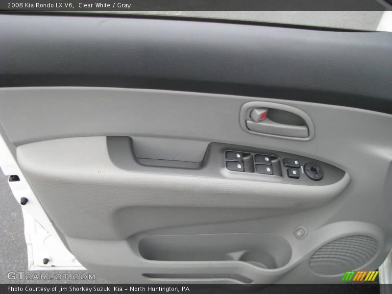 Clear White / Gray 2008 Kia Rondo LX V6