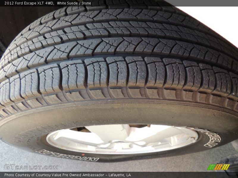 White Suede / Stone 2012 Ford Escape XLT 4WD