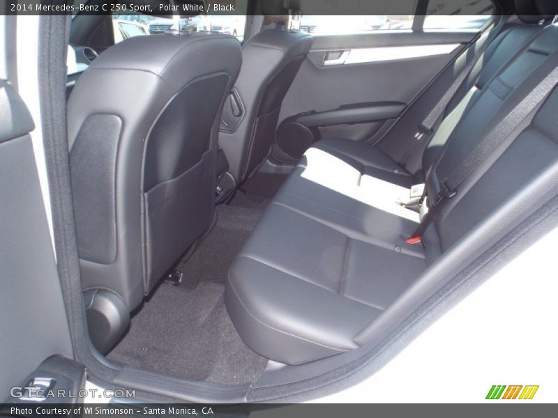Polar White / Black 2014 Mercedes-Benz C 250 Sport