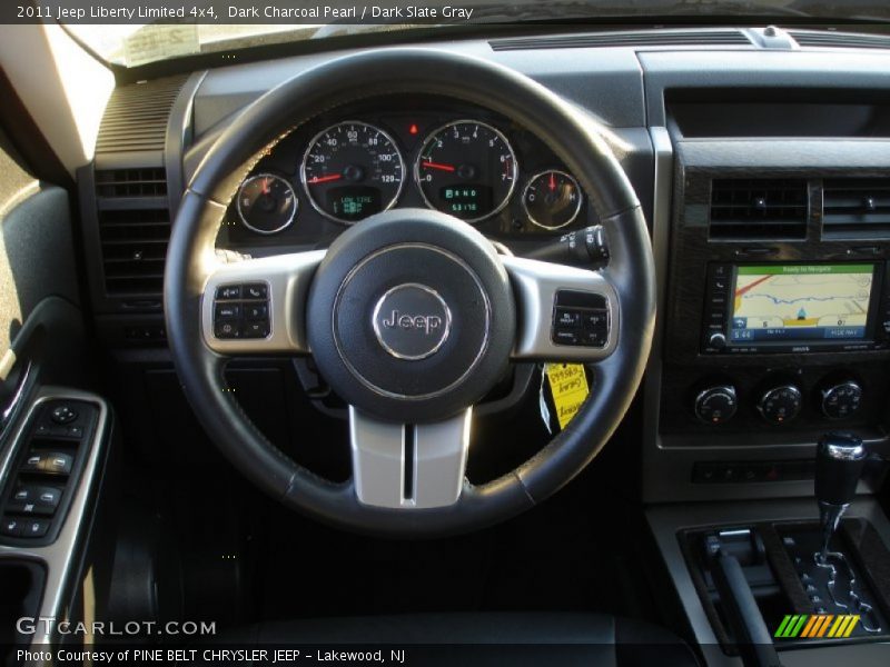 Dark Charcoal Pearl / Dark Slate Gray 2011 Jeep Liberty Limited 4x4