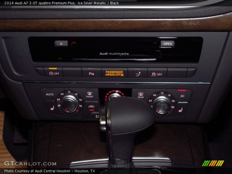 Ice Silver Metallic / Black 2014 Audi A7 3.0T quattro Premium Plus