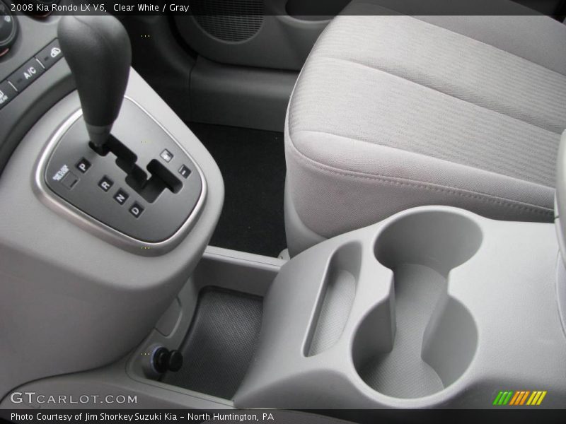 Clear White / Gray 2008 Kia Rondo LX V6