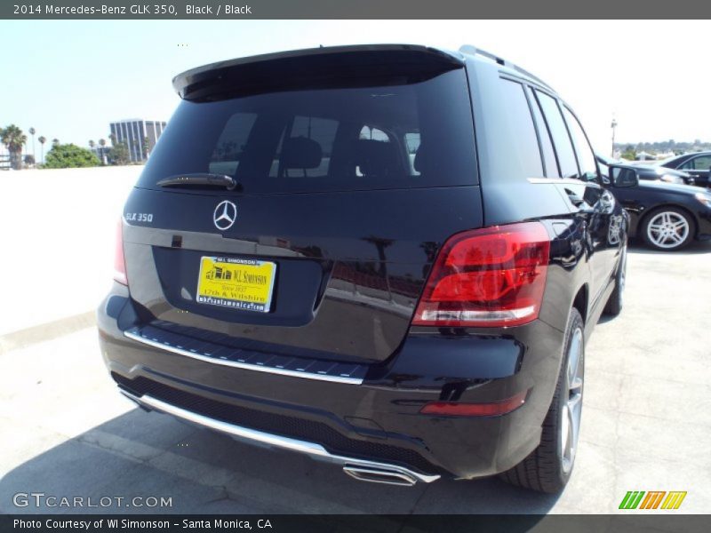 Black / Black 2014 Mercedes-Benz GLK 350