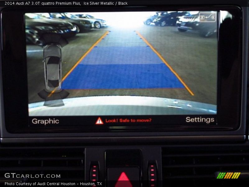 Ice Silver Metallic / Black 2014 Audi A7 3.0T quattro Premium Plus