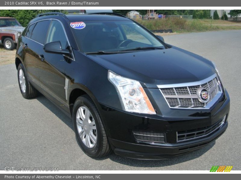 Front 3/4 View of 2010 SRX V6