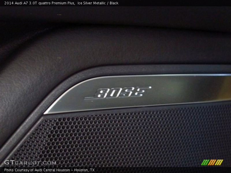 Ice Silver Metallic / Black 2014 Audi A7 3.0T quattro Premium Plus
