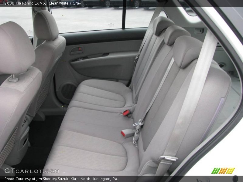 Clear White / Gray 2008 Kia Rondo LX V6