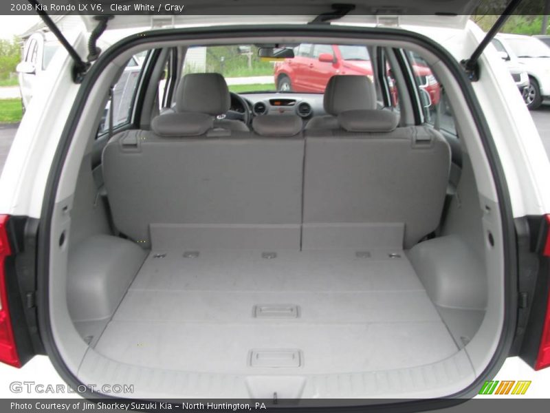 Clear White / Gray 2008 Kia Rondo LX V6