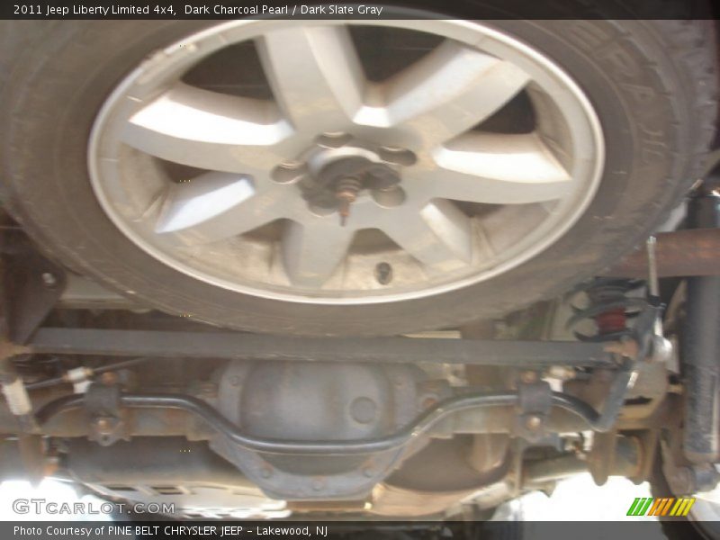 Dark Charcoal Pearl / Dark Slate Gray 2011 Jeep Liberty Limited 4x4