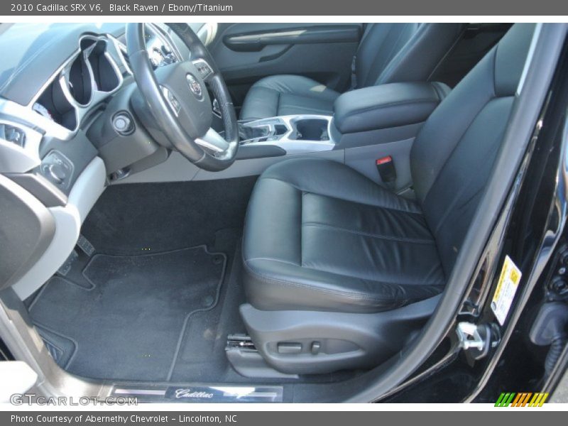  2010 SRX V6 Ebony/Titanium Interior