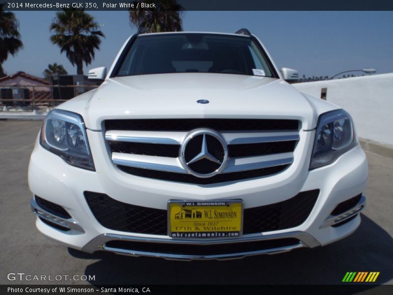 Polar White / Black 2014 Mercedes-Benz GLK 350