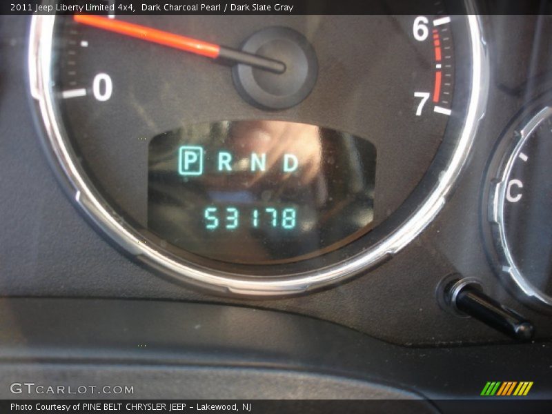 Dark Charcoal Pearl / Dark Slate Gray 2011 Jeep Liberty Limited 4x4