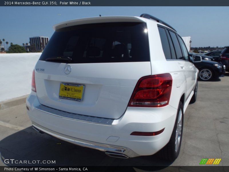 Polar White / Black 2014 Mercedes-Benz GLK 350