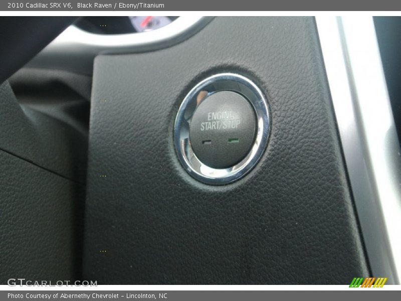 Black Raven / Ebony/Titanium 2010 Cadillac SRX V6